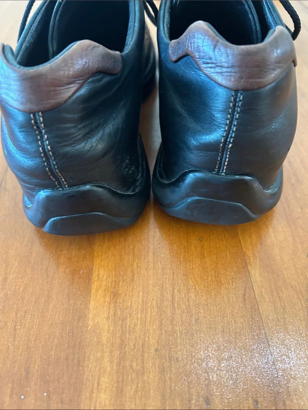 Cole Haan Zeno Black Leather Lace-Up shoes Mens 11.5